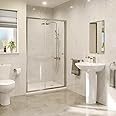 1200mm Sliding Shower Door Modern Bathroom Shower Enclosure Cubicles 4mm Safety Glass Shower Enclosure Cubicle Door