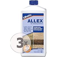 Lithofin ALLEX 3 l - Grünbelag-Entferner Algen- und Moosentferner - Ideal zum vorbeugen gegen grüne & rutschige Beläge
