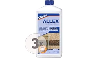 Lithofin ALLEX 3 l - Grünbelag-Entferner Algen- und Moosentferner - Ideal zum vorbeugen gegen grüne & rutschige Beläge