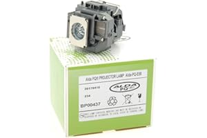 Alda PQ-Premium, Lámpara de proyector para EPSON EB-X9 Proyectores, lámpara con Carcasa