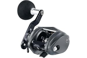 TICA Titan Claw Tc301H - Carrete de Pesca, Aluminio, Gris Metalizado, Negro, Engranaje Ratio 7.3