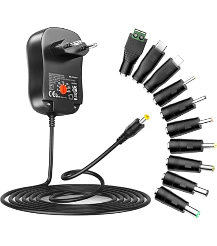 Fuente De Alimentación Universal Ajustable 3V 12V 12A 144W Adaptador De Corriente De Conmutacion Variable 100v 240v Ac A Dc Transformador Con 12