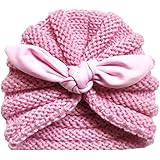 Bonnet Bebe Mamum Enfants Bebe Filles Tricot Chapeau Bonnet Turban Tete Wrap Cap Bouchon De Pile Gray Amazon Fr Vetements