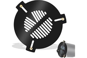 Astromania Bahtinov Mask Focusing Mask for Telescopes - FM60mm for a Tube Outer Diameter (OD) from 65mm-100mm - can be Mounted with The Brass Screws Inside or Outside The drawtube