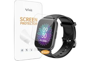 Frgnie Schutzfolie Kompatibel mit RUIMEN Smartwatch 1,85" (6 Stück) HD Flexibel TPU, For D1, H1 Smartwatch Displayschutzfolie