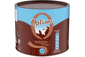 E.U. XTORES Options Hot Chocolate Belgian Chocolate Instant Drink 1KG