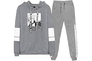 JFLY Automne/Hiver À Capuche Pantalons De Sport Ensemble Jujutsu Kaisen Anime Harajuku Cosplay Sweat Garçons Filles Décontracté Lâche Vêtements Confortables