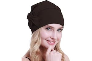 osvyo Turban en coton chimio pour femme souffrant de perte de cheveux