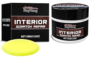 Puasok 100g di restauratore per cruscotti Auto, Lucida Cruscotto Auto, Cera Auto, Speciali Microparticelle Per Attenuare Anche I Graffi Profondi, Delicato Sulla Carrozzeria