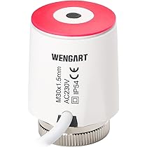 Attuatore Riscaldamento A Pavimento AC230V M30x1.5 - Controllo Termico Con Termostato - Foto 3