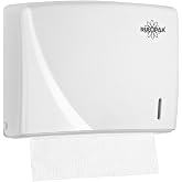Rulopak R-1317B Towel Dispenser, Plastic, White