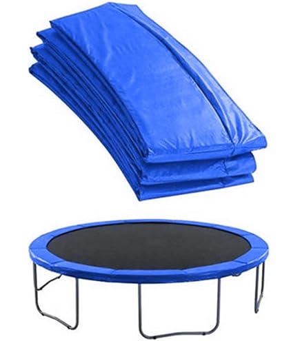 Rete di ricambio netta di sicurezza per trampolino 244 305 366 427 cm, trampolino da giardino Rete sostitutiva per canne da 6/8, esterna netta,Nero,183 CM (6FT)~6 stangen