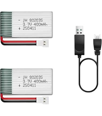 Batterie EFASO Pour Casque BlueParrott B350-XT/B450-XT/B550-XT - Lithium Polymère 3.7V 400mAh - Connecteur JST