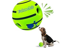 Yiateoit 3.94" Dog Toy Ball Interactive Dog Toys Giggle Ball for Dogs Toy Balls for Dogs Indestructible Dog Toys for Boredom Training