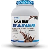 West Nutrition Mass Gainer Karbonhidrat Tozu 3000 g 30 Servis &Ccedil;ikolata Aromalı ve Shaker