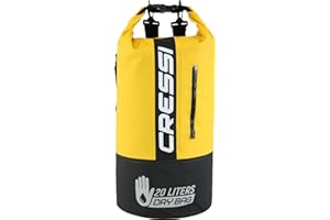 Cressi - Sub S.p.A. Sac Étanche avec longue bandoulière réglable - Mixte Adulte