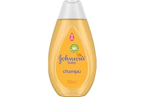 Johnson's Baby Shampoo clásico con fórmula No llores más (300 ml), champú infantil para niños y bebés hipoalergénico y con pH equilibrado, champú sin parabenos