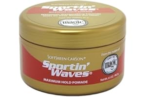 SOFTSHEEN Soft Sheen Sportin Waves MASSIMA TENUTA BRILLANTINA 3.5 oz