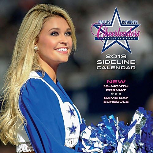 2018 Dallas Cowboys Cheerleaders Calendar
