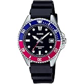 Casio MDV-10-1A2VDF Kol Saati, Standart, Analog, Lacivert-Kırmızı, Erkek