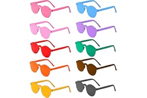 Kangtaixin Party Sonnenbrillen – Herzbrillen & Hippie Brillen, Herz Sonnenbrille Set, Lustige Brillen für Karneval, Fasching, Geburtstag, Fotorequisiten für Kinder & Erwachsene