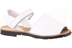 Angelitos Sandalias Menorquinas Infantiles Rojo Unisex, mod.202. Calzado infantil Made in Spain, Garantia de calidad.