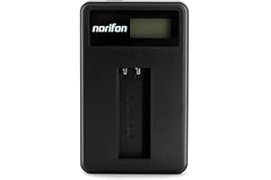 Norifon NB-9L LCD USB Charger for Canon PowerShot ELPH 510 HS, 520 HS, 530 HS, PowerShot N, N2 PowerShot SD4500 IS, IXUS 1000 HS, 1100 HS, 500 HS, 510 HS, IXY 1, 3, 50S, 51S Camera and More