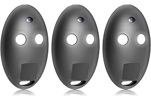PUISENO Mando a distancia para puerta, mando a distancia para puerta de garaje, 3 piezas mando a distancia BFT MITTO2- Mitto2 M 2 canales 433 MHz Rolling Code para puertas automáticas