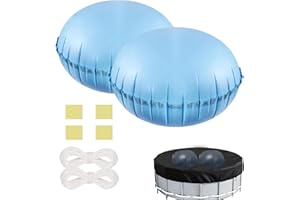 Tefola Product Winter Swimming Pool, 2 x 48 inches Pool Cushion, Pool Air Cushion, Inflatable Pillow for Above Ground Ice Equalizer for Swimming Pools