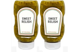 Promoo - Salsa de Pepinillo Agridulce Sweet Relish Botella de 375ml x 2uds