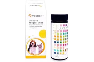 UKDRUGTESTING VECHEK Urine Testing Strips for Cats & Dogs