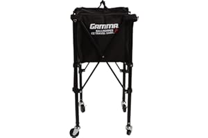 Gamma Sports EZ Travel Cart Pro, Design Compact, Construction Robuste et légère, capacité de 150 ou 250 degrés, étui de Transport de qualité supérieure Inclus