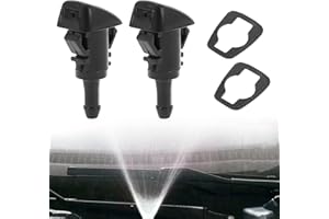 JINDUODF 2 Pack Windscreen Washer Jets Car Front Wiper Nozzle Replacement Accessories 986302K100 Automotive Windshield Spray Tool Parts for Fit Hyundai I30 I20,Kia Sportage and Venga,Tucson,Kia Soul 2008‑2011