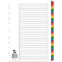 Cardinal OneStep Printable Index Dividers - 16 Numbered Tabs With Multicolor Table Of Contents - View #7
