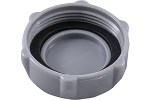 SHUNFAJI Bouchon de valve de vidange de P6H1158 Robuste Accessoires de Piscine Compatible avec le Système de Valve de Vidange P01006 (Gris, Lot de 1)
