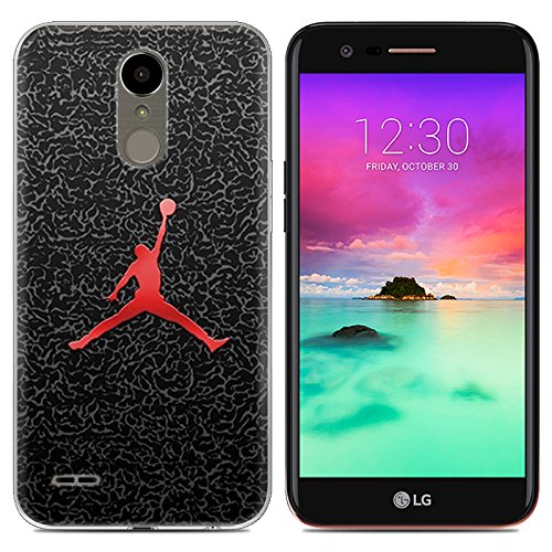 Funda LG K10 2017  DeepELE PERSONALIZADO Dibujo Amigable Medio Ambiente TPU Suave Shakeproof Protectora Carcasa Patr  n Encantador  NBA REMOJAR
