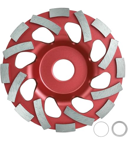 Lot 2 Disques Diamantés 125mm Double Rangée Extra Speed – Béton, Pierre, Granit, Carrelage, Maçonnerie