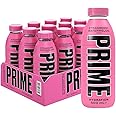 Prime Hydration Drink Strawberry & Watermelon Flavour 500ml (Pack of 12)