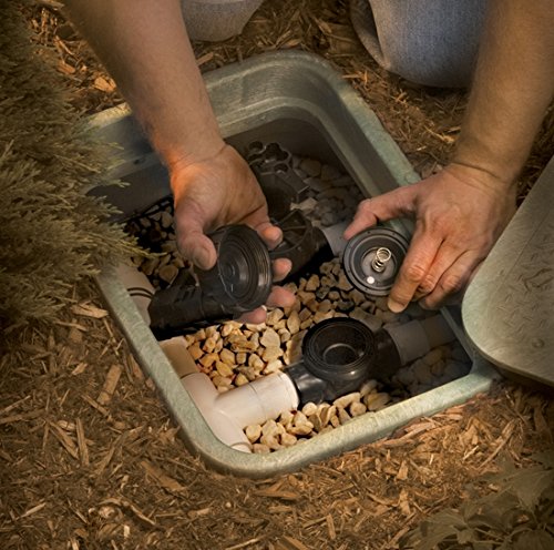 Rain Bird Magnetventil 100-DVF, 1″ IG mit Durchflussregulierung - 3