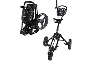 Caddymatic Golf 360° SwivelEase 3 Wheel Folding Golf Cart