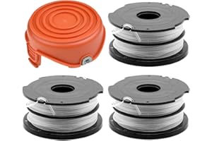 Odashen - Kit di ricambio per Black & Decker Strimmer GL675 GL680 GL685 GL686 GL687 GL690?1, 3 bobine e linea.