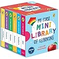 My First MINI Library of Learning Volume 1: Alphabets | Numbers | Colors | Shapes | Flowers | Animals | For kids 0 to 3 years