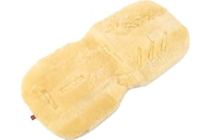 Kaiser Lammfelleinlage für Babyschale 35x 80 cm Patchwork Lammfell Medizin