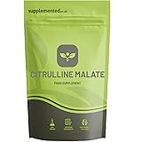 Citrulline Malate 750mg 2:1 180 Capsules High Strength UK Made. Pharmaceutical Grade Amino Acid Supplement