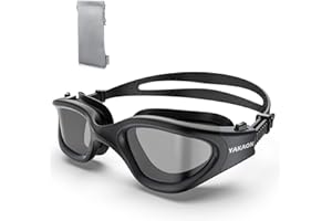 YAKAON G1 Swimming Goggles, Polarized/Non-Polarized Swim Goggles Anti-Fog for Men Women Adult