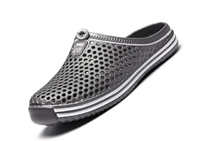 ReverseClock Women Garden Clogs Shoes Unisex Mesh Breathable Slippers Lightweight Summer Beach Sandals Walking Shoes