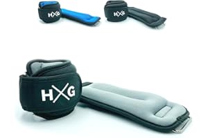 JOWY PESAS PARA TOBILLOS 2 en 1 | Set x2 con Peso 0,5kg – 1kg – 1,5kg | Tobilleras y Lastres para Ejercicios, Pilates, Running, Casa | Ajuste Velcro + Neopreno + Máxima Comodidad | Para Tobillos y Muñecas