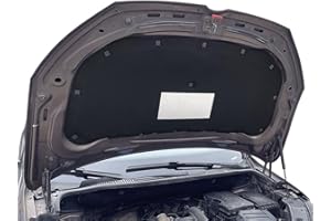 LYHH Coussin d'isolation Phonique de Capot Avant Voiture, pour VW Touran 1.4T 2011-2015 Tapis d'isolation Thermique de Moteur Avant Tampon insonorisant