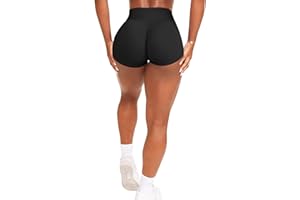 Navneet Women Gym Shorts Ruched Butt Booty Shorts High Waist Running Sports Shorts Workout Yoga Shorts Shorts