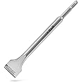S&R Scalpello a Spatola SDS-plus MADE IN GERMANY 250x40mm per Piastrelle e Mattoni. Qualità Industriale